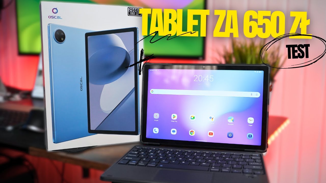 NAJLEPSZY TABLET DO 650 ZŁ z ALIEXPRESS? Recenzja Oscal Pad 16