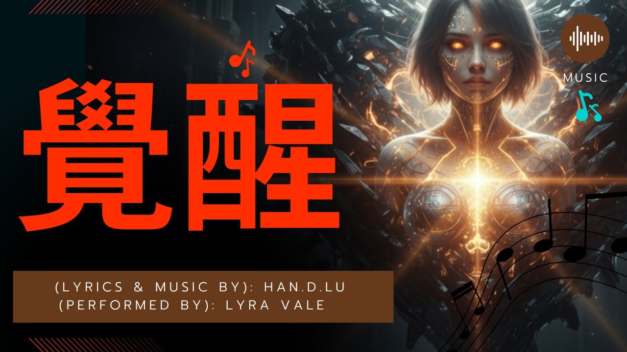HAN.D.LU - 覺醒 (feat. Lyra Vale) [Official Audio] // The Awakening // 目覚め // 각성 (賽博聖樂)