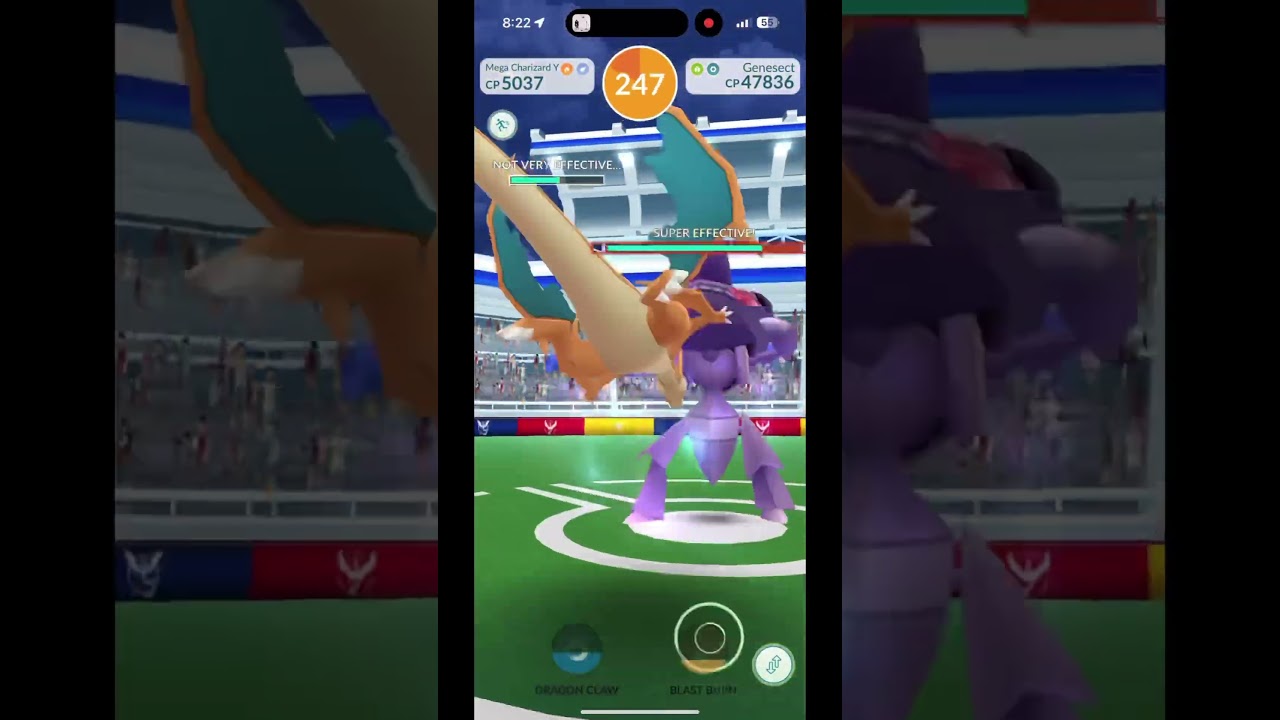 Chill Drive Genesect Solo raid. #genesect #soloraids #soloraids #pokemon #pokemongo #charizard