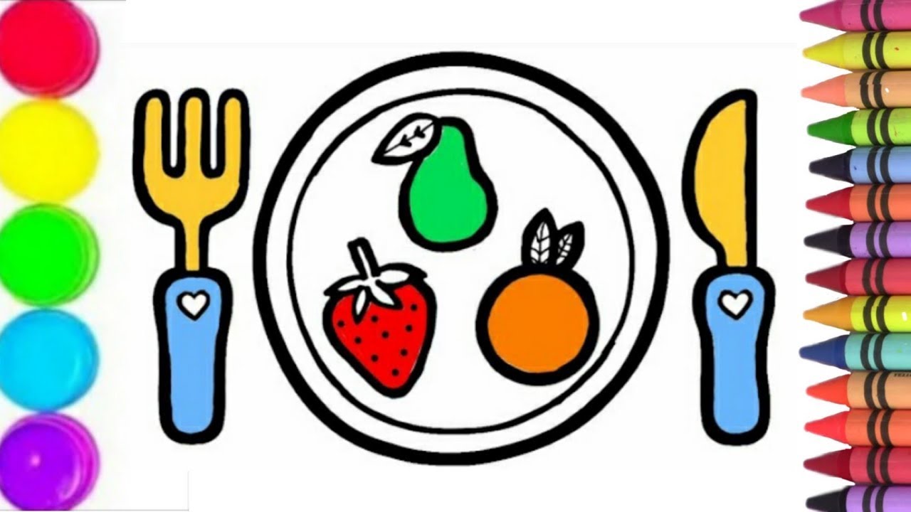 FRUIT ON A PLATE IS MADE FOR KIDS