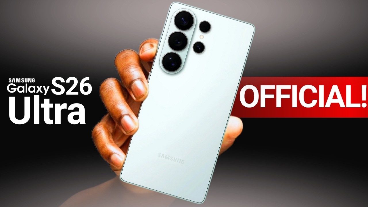 Samsung Galaxy S26 Ultra — IT'S OFFICIAL!