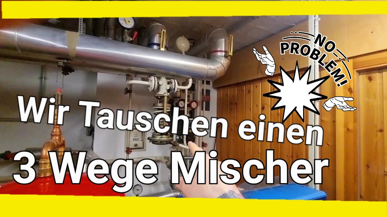 Wir tauschen einen ESBE 3 Wege Mischer / Heizung / Handwerk / Doku