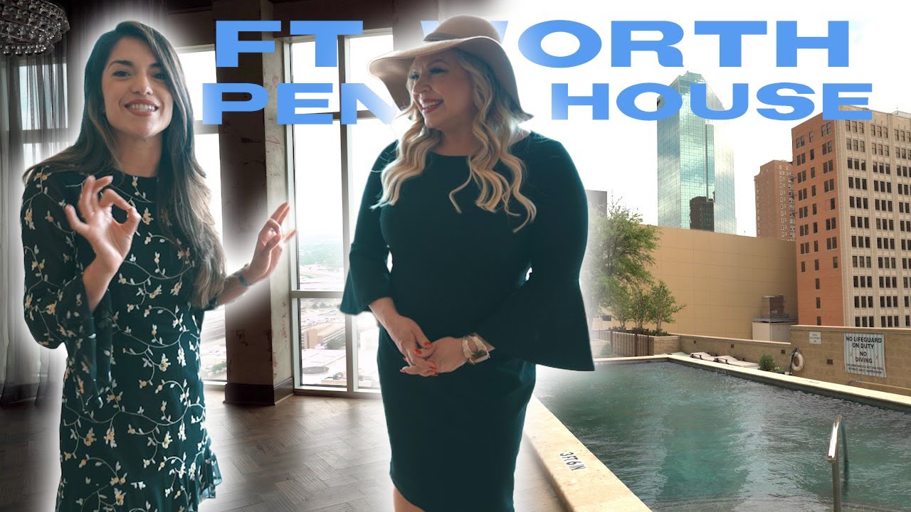 Inside a $2,700,000 BREATHTAKING PENTHOUSE in Fort Worth Texas