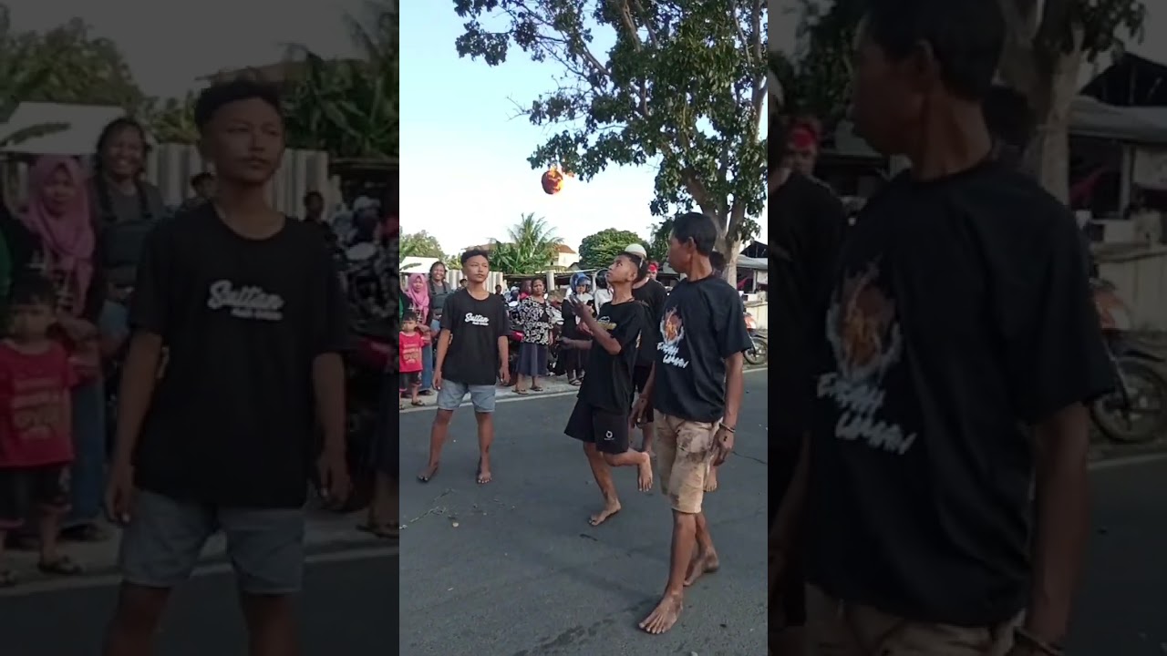 Permainan Bola Api, HUT RI ke 78 desa Pengatigan