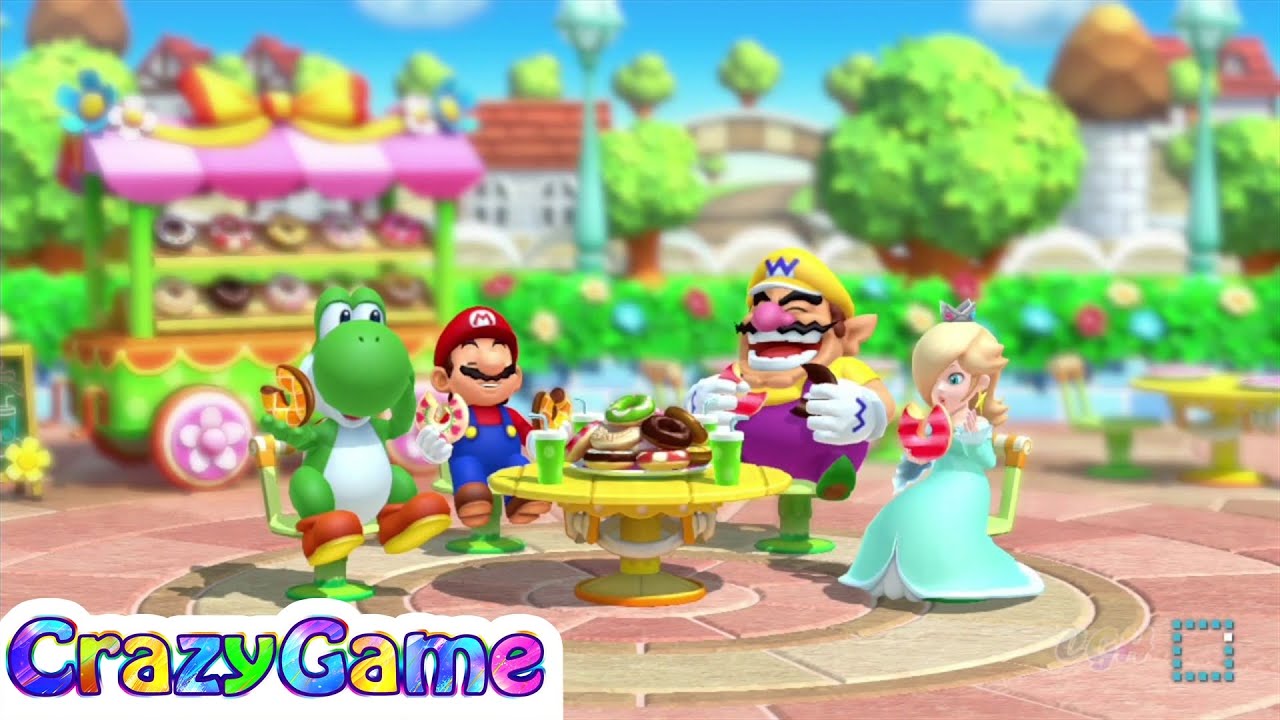 Mario Party 10 Coin Challenge - Yoshi v Mario v Wario v Rosalina Master Difficult | Crazygaminghub