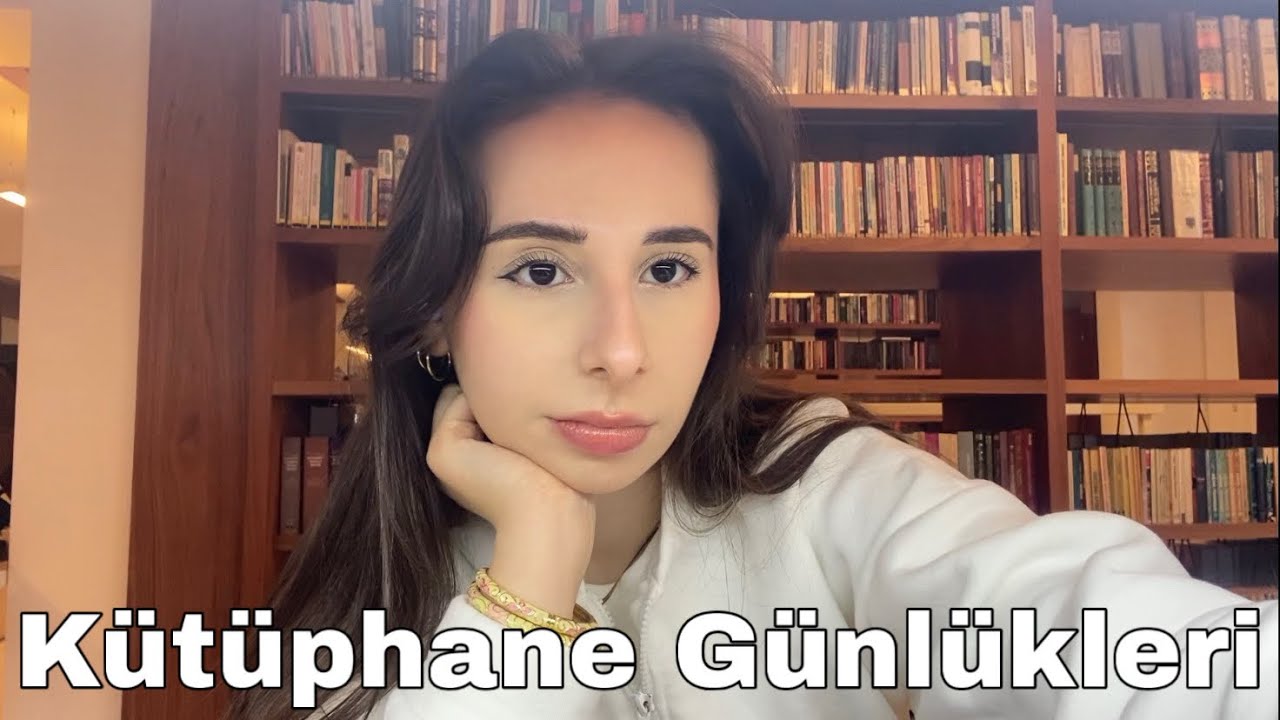 Kütüphane Vlog✨