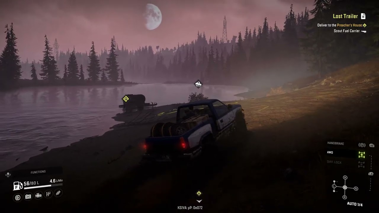 SnowRunner Career Mode | Episode 12 | Loss Trailer(Smithville Dam)