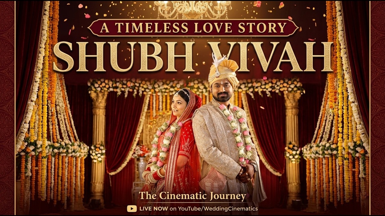 A Cinematic Love Story Bride Nishika