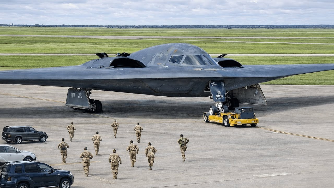 US Pilots Launch Their B‑2 Stealth Bombers for Global Strike Operations!