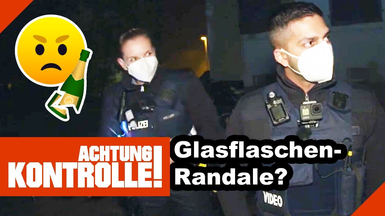 Randalierer werfen mit GLASFLASCHEN!? Nachtschicht in Worms |1/2| Kabel Eins Achtung Kontrolle