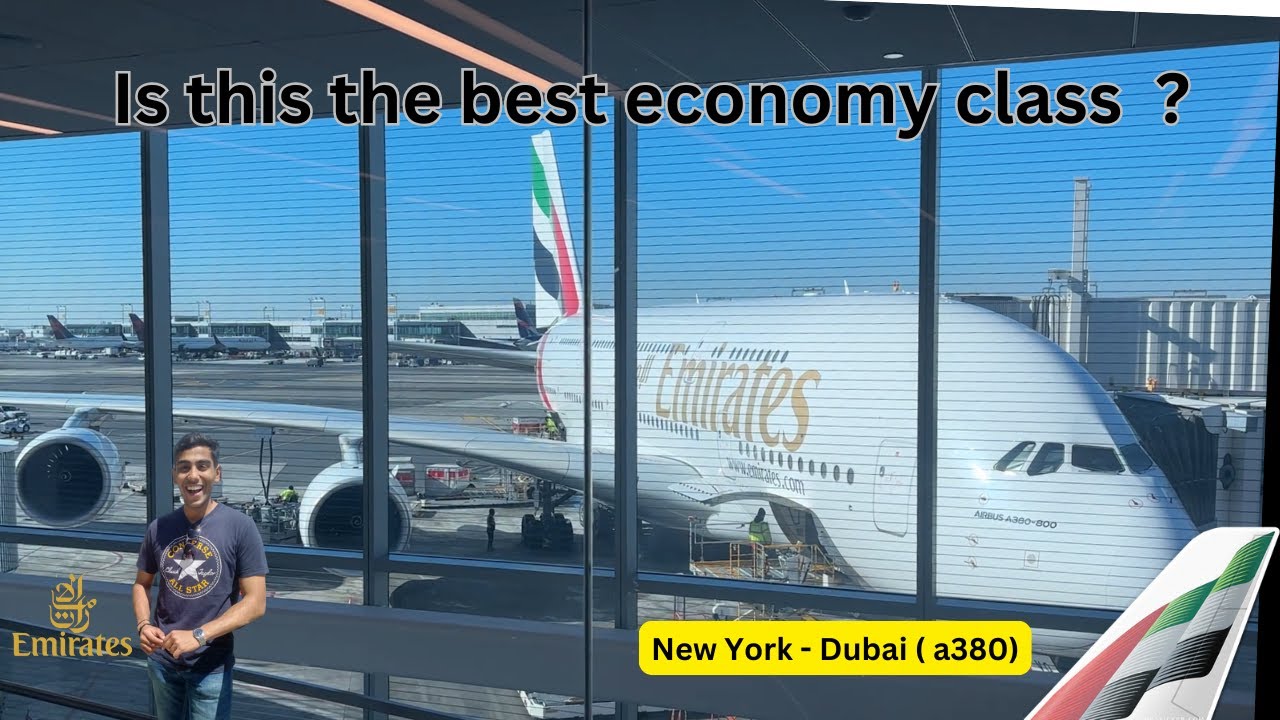 Emirates A380 Economy Class Review: New York to Dubai – Best Economy Airline? ✈️🍽️✨