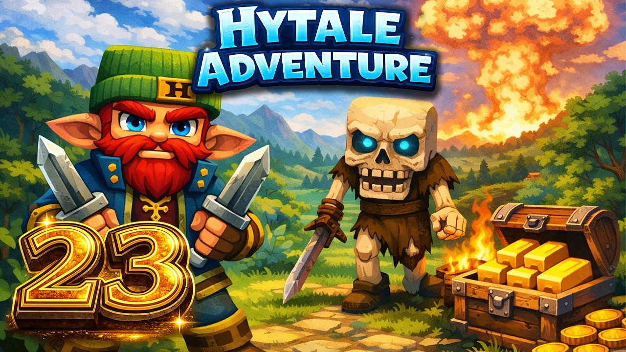 Hytale Survival MMO Gameplay – Episode 23 | RPG SMP