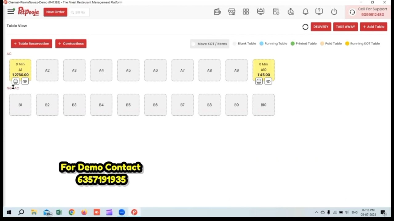 Petpooja Restaurant Billing Software Complete Demo in Tamil ☆☆DEMO  CONTACT 63571 91935☆☆ #petpooja