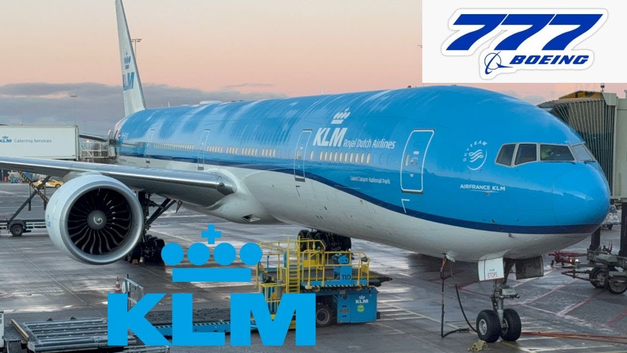 KLM Royal Dutch Airlines Boeing 777-300ER 🇳🇱 Amsterdam to Atlanta 🇺🇸 [FULL FLIGHT REPORT]