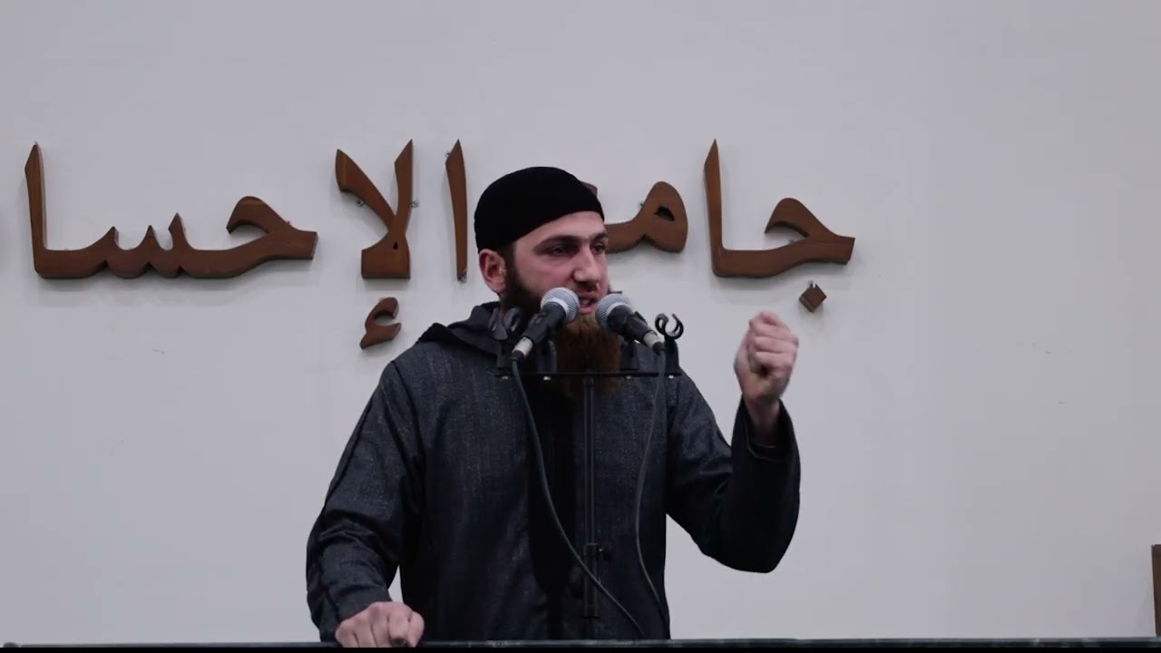 خطبة الجمعة بعنوان : كيف يحفظ النصر للشيخ أبو محمد عدس جامع الإحسان