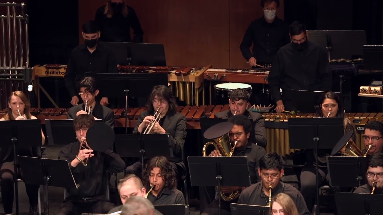 Song and Dance by Richard Saucedo: Glendale Community College Symphonic Winds: march 8, 2022