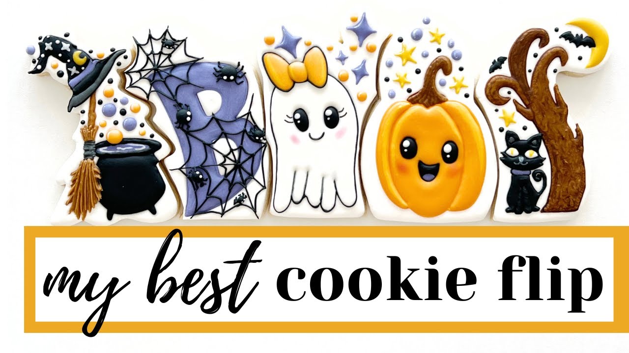 From Christmas to Halloween Village Cookie Decorating Tutorial
