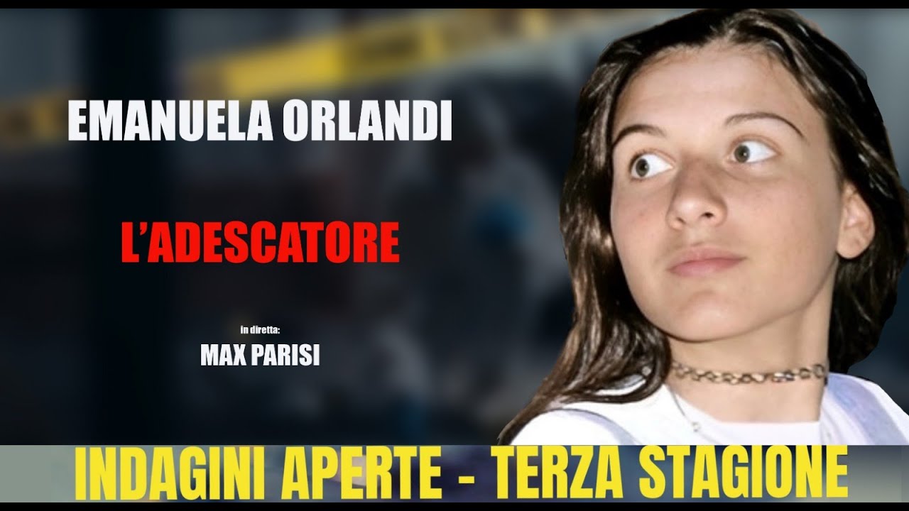 EMANUELA ORLANDI: L'ADESCATORE