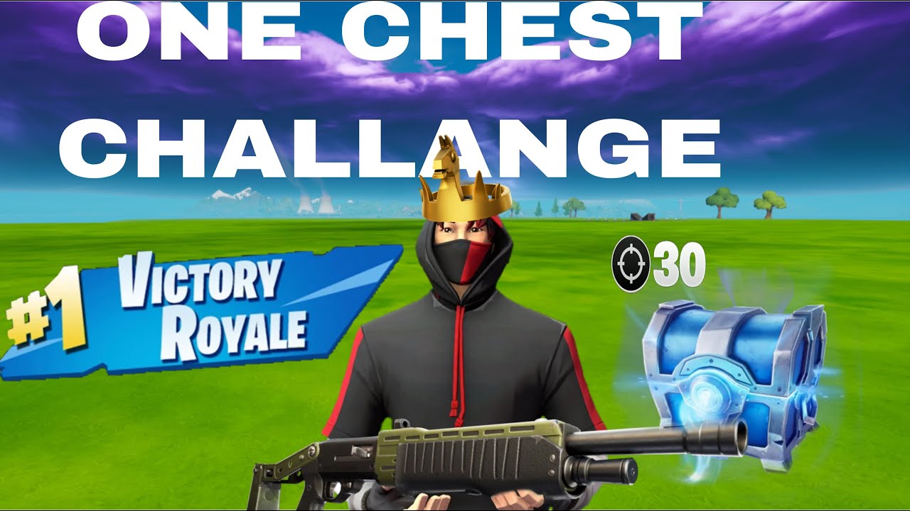 The *RARE* ONE CHEST Challenge In Fortnite!