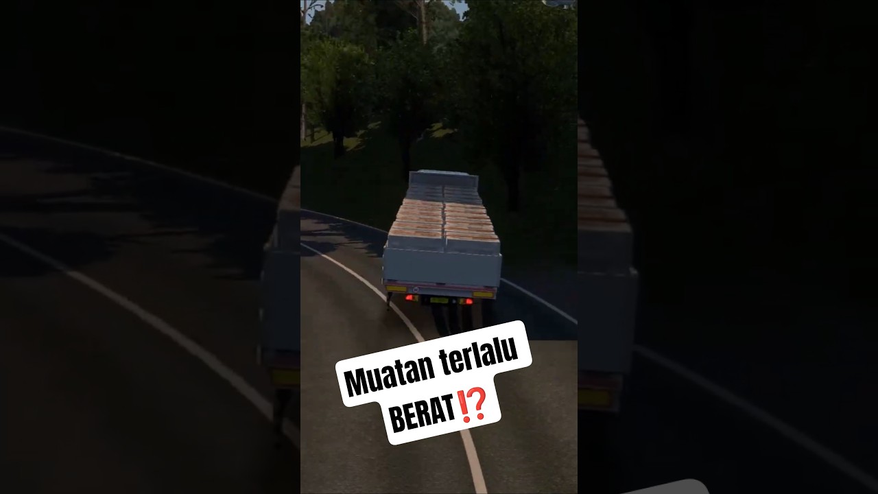 Akibat Muatan Terlalu Berat ⁉️
