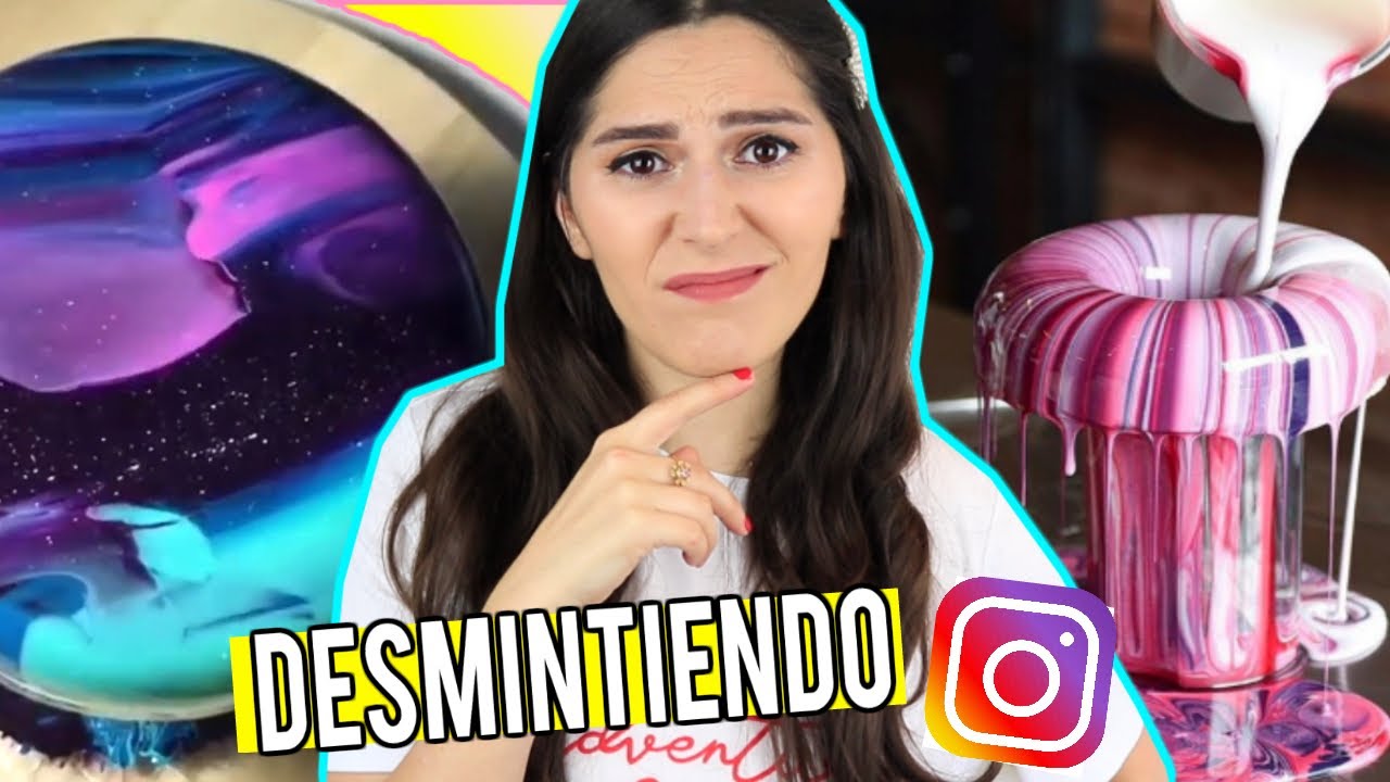DESMINTIENDO RECETAS VIRALES de INSTAGRAM: MIRROR CAKE! Caro Trippar
