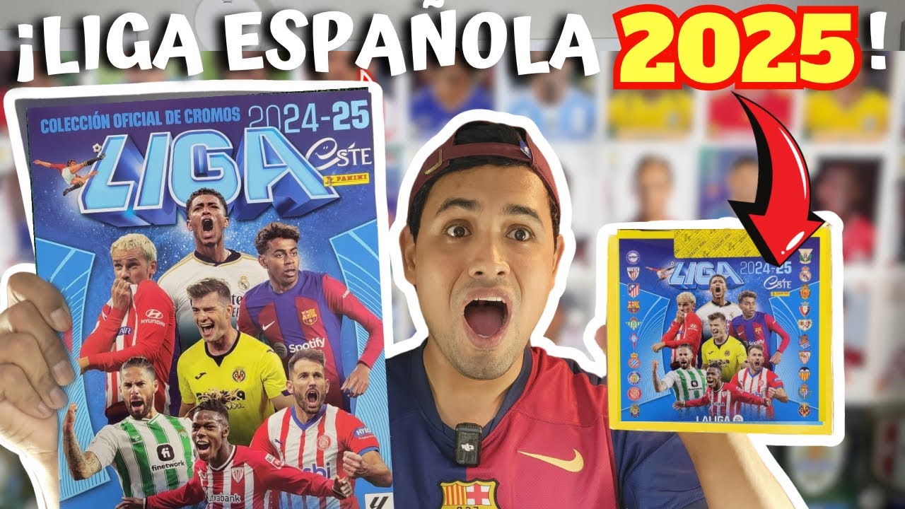 ¡ASÍ ES EL ÁLBUM DE LIGA ESPAÑOLA 2025! - Panini Liga Este 2024-2025