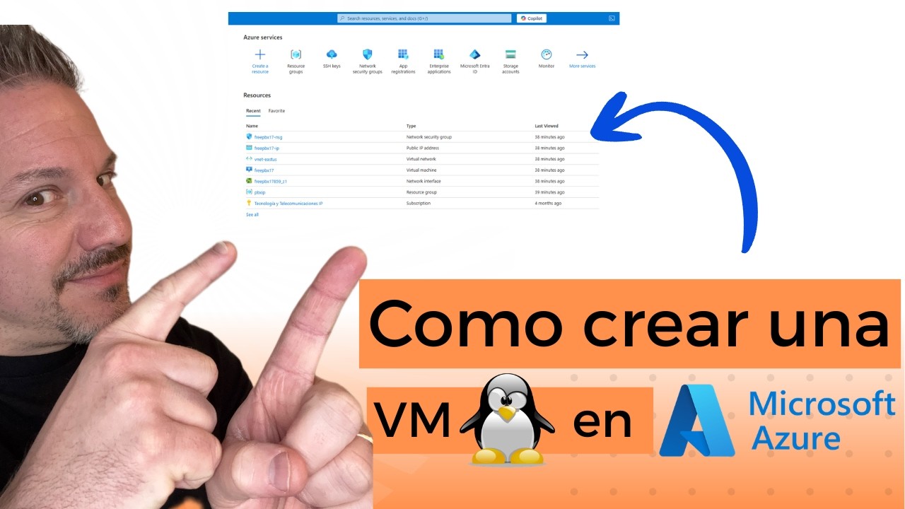 Como instalar una VM Linux en Azure | Microsft Azure desde 0