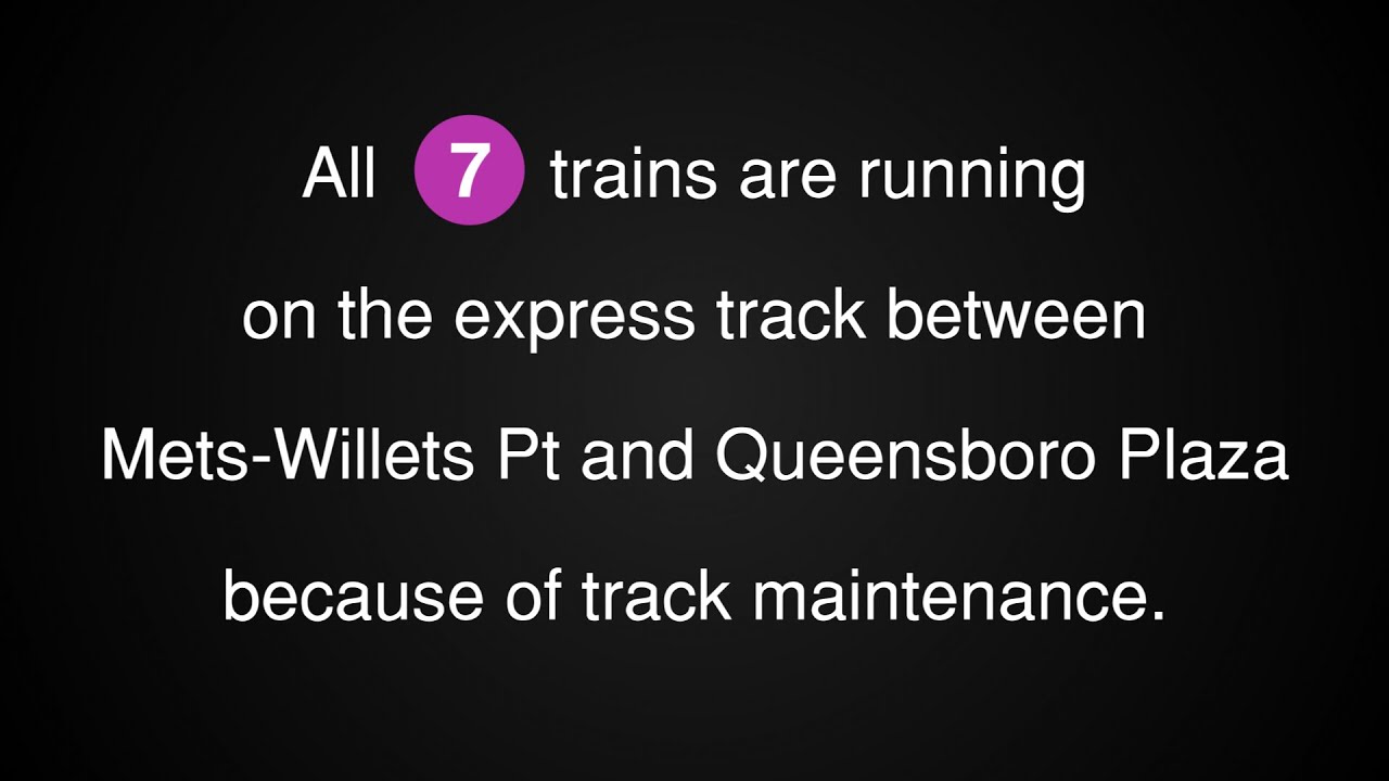 ᴴᴰ MTA Station Announcements: Service Disruptions on the Flushing Line (2023 Compilation)