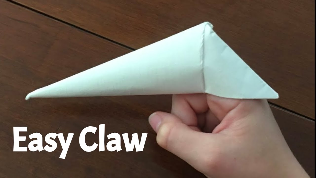 How to Make an EASY Origami Claw