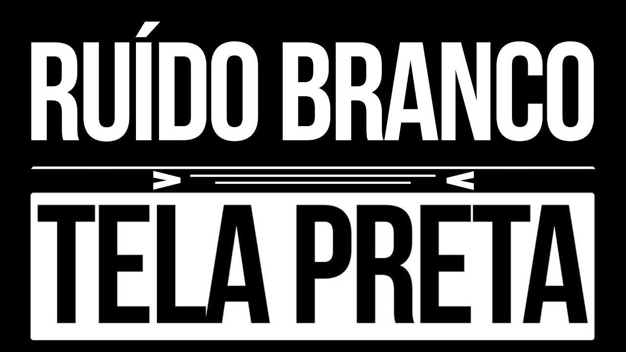 🔴 RUIDO BRANCO ⚪ TELA PRETA ⬛ 10 horas, Sono Relaxamento Estudando Zumbido Meditacao, Cólica Do Bebê
