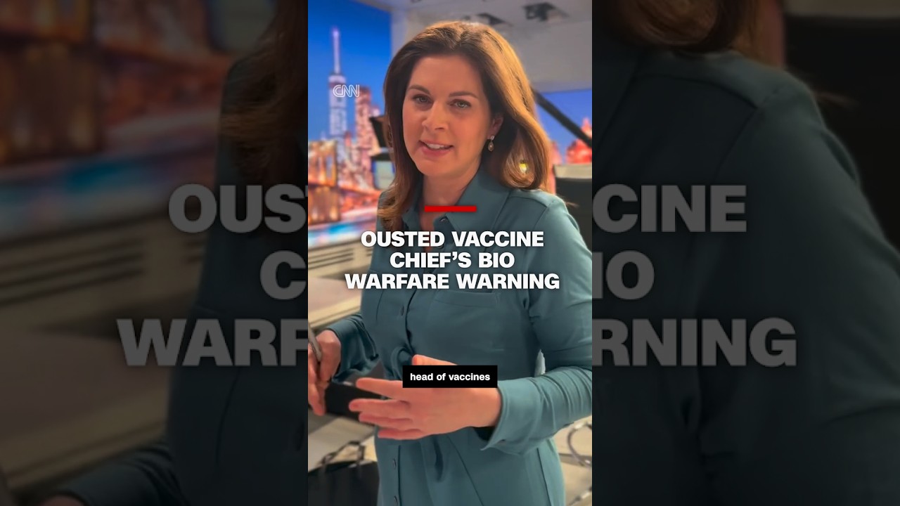 Ousted vaccine chief's biowarfare warning