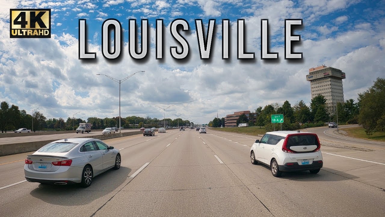 Watterson Expressway - Louisville Ky | 4K