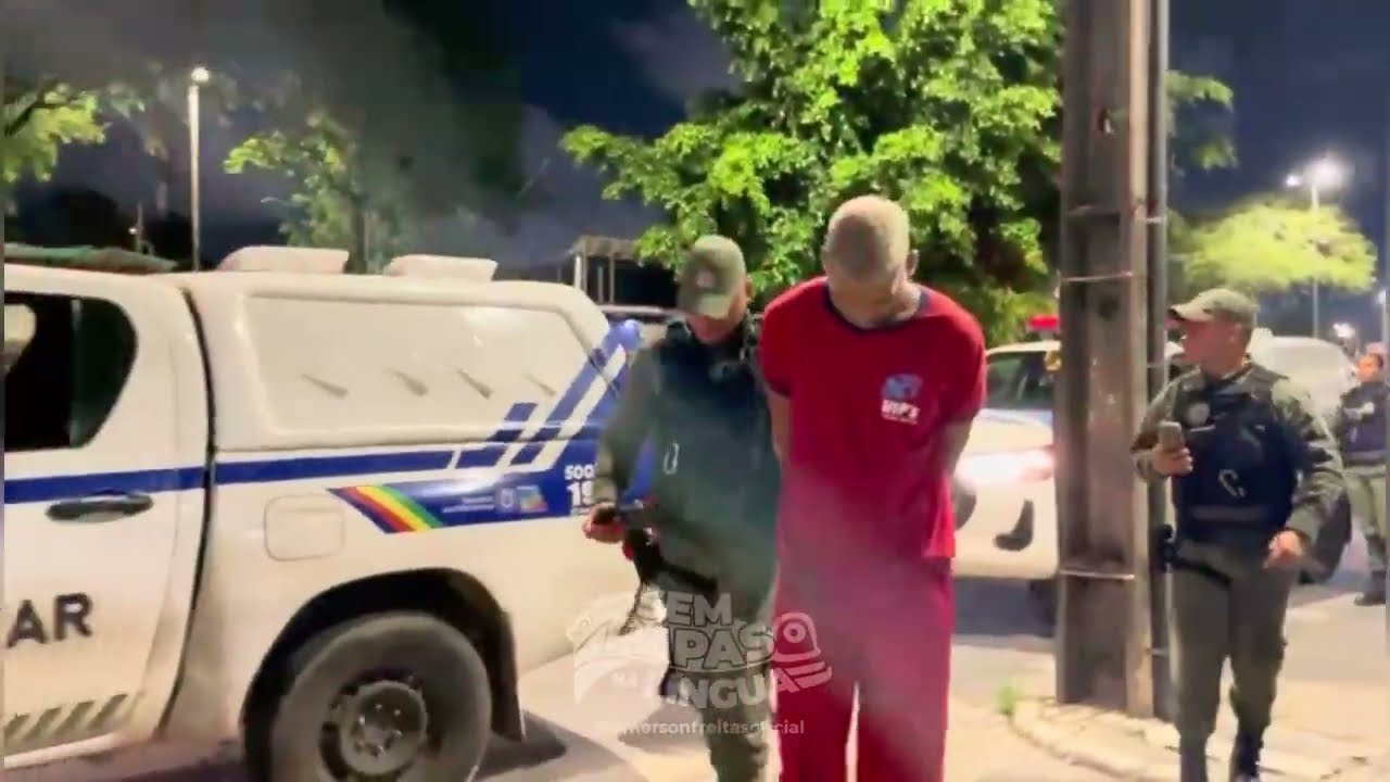 HOMEM PRESO COM DROGAS E ARMA NA AVENIDA RECIFE 🚨 EMERSON FREITAS 