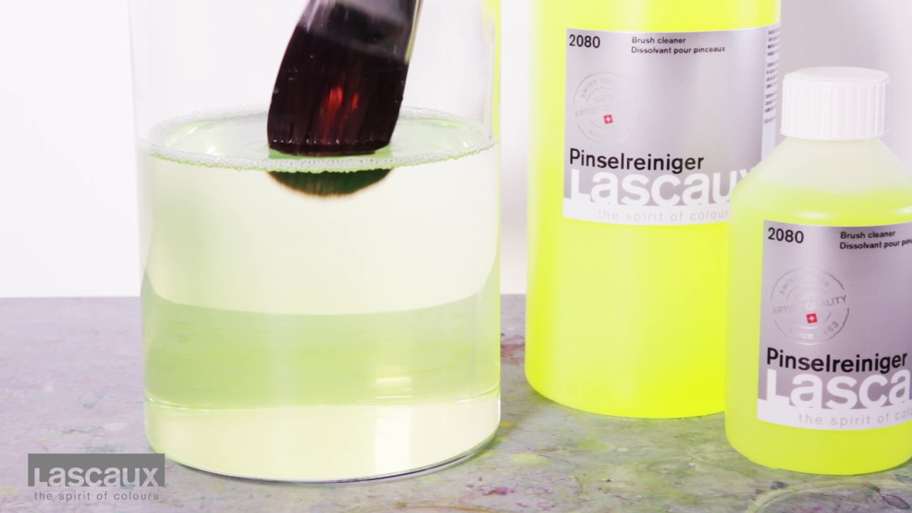 Lascaux Pinselreiniger &ndash; Anwenderfilm