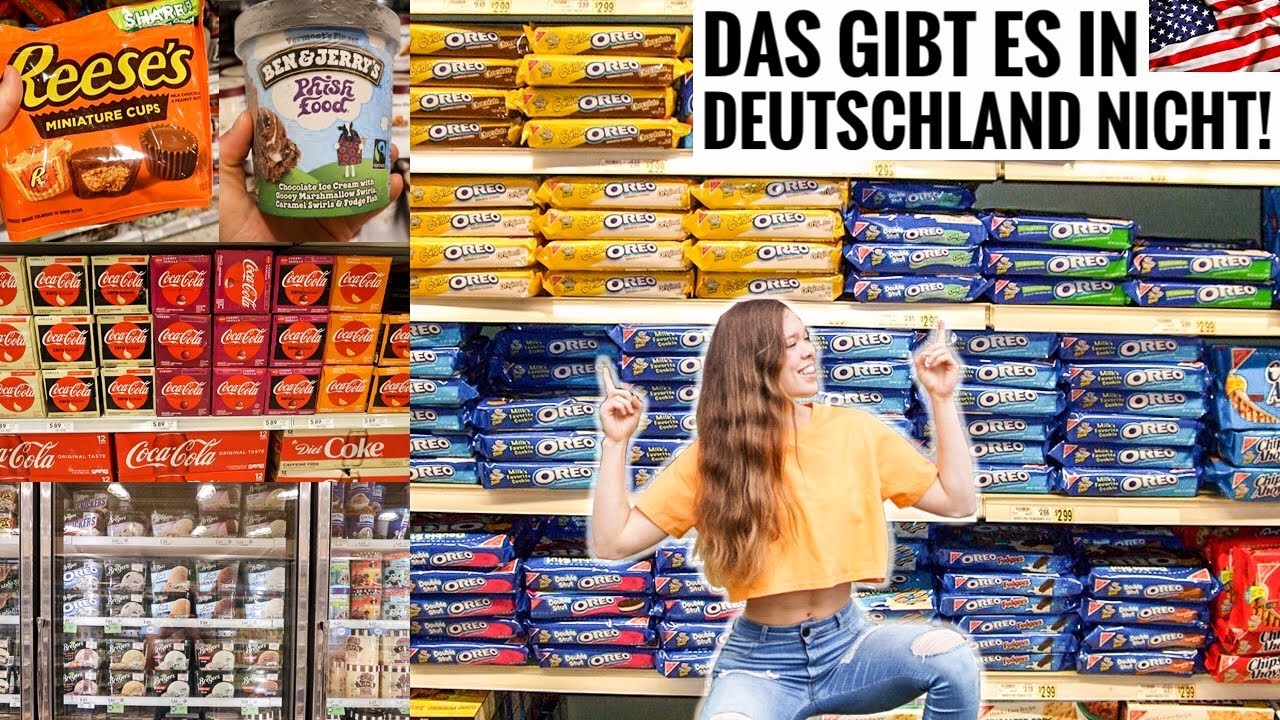 Einkaufen im amerikanischen Supermarkt!