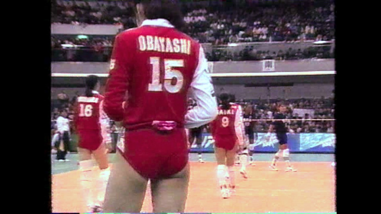 1995年　女子バレー　日本対アメリカ