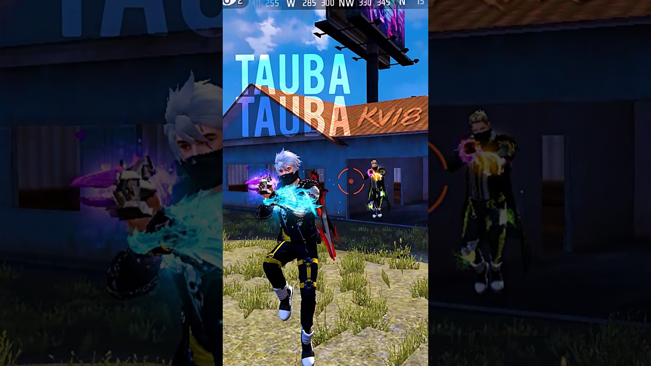 Tauba Tauba❤️ x ( FREE FIRE EDIT ) #trending #taubatauba #freefire #kv18 #shorts