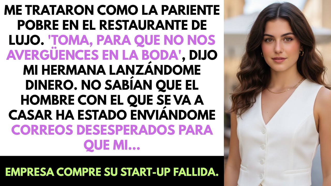 Mi Hermana Me Ofreció $500 Pesos 'Para Un Vestido Decente' En Su Cena. No Sabía Que Su Futuro Esposo