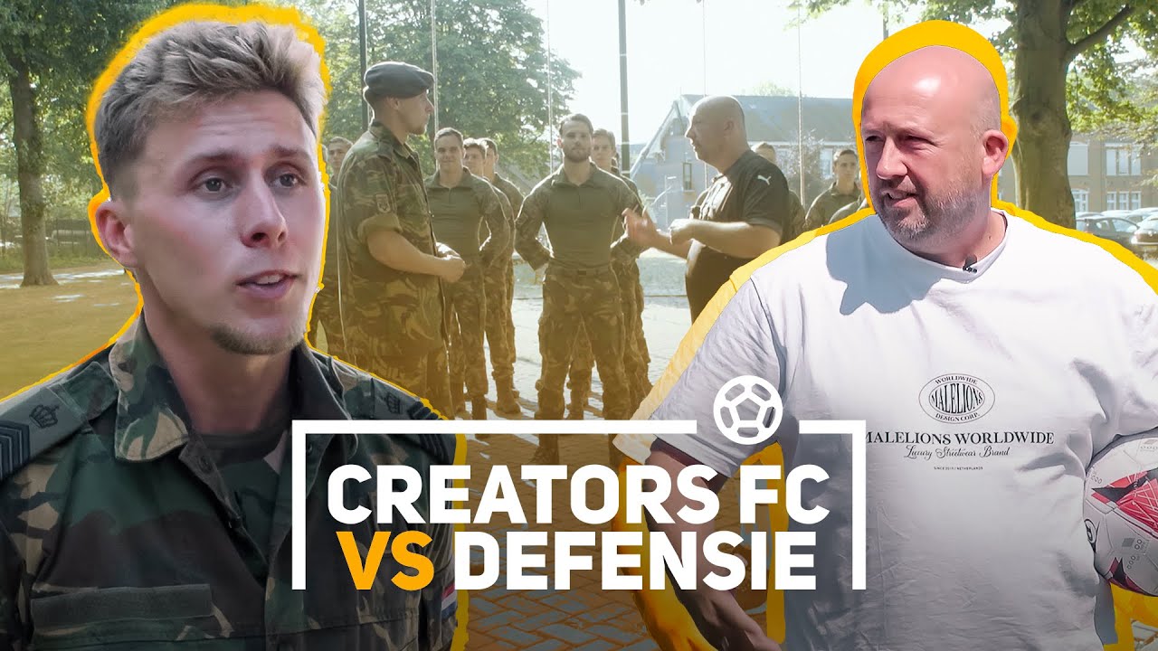 Roy ‘De Coach’ leert leidinggeven bij Defensie | Creators FC vs Defensie | #6
