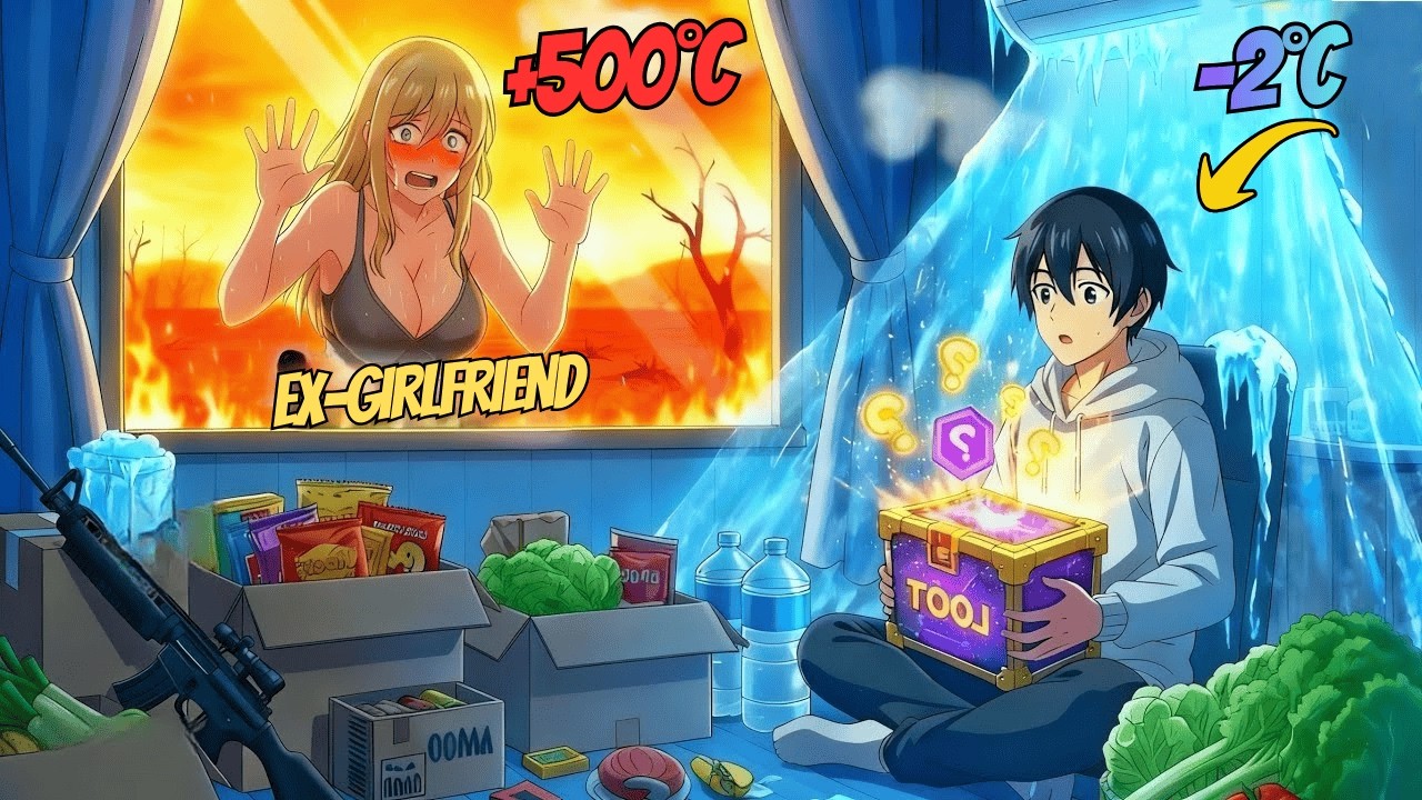 He built a fortress with endless food in Solar Apocalypse. | Manhwa Recap