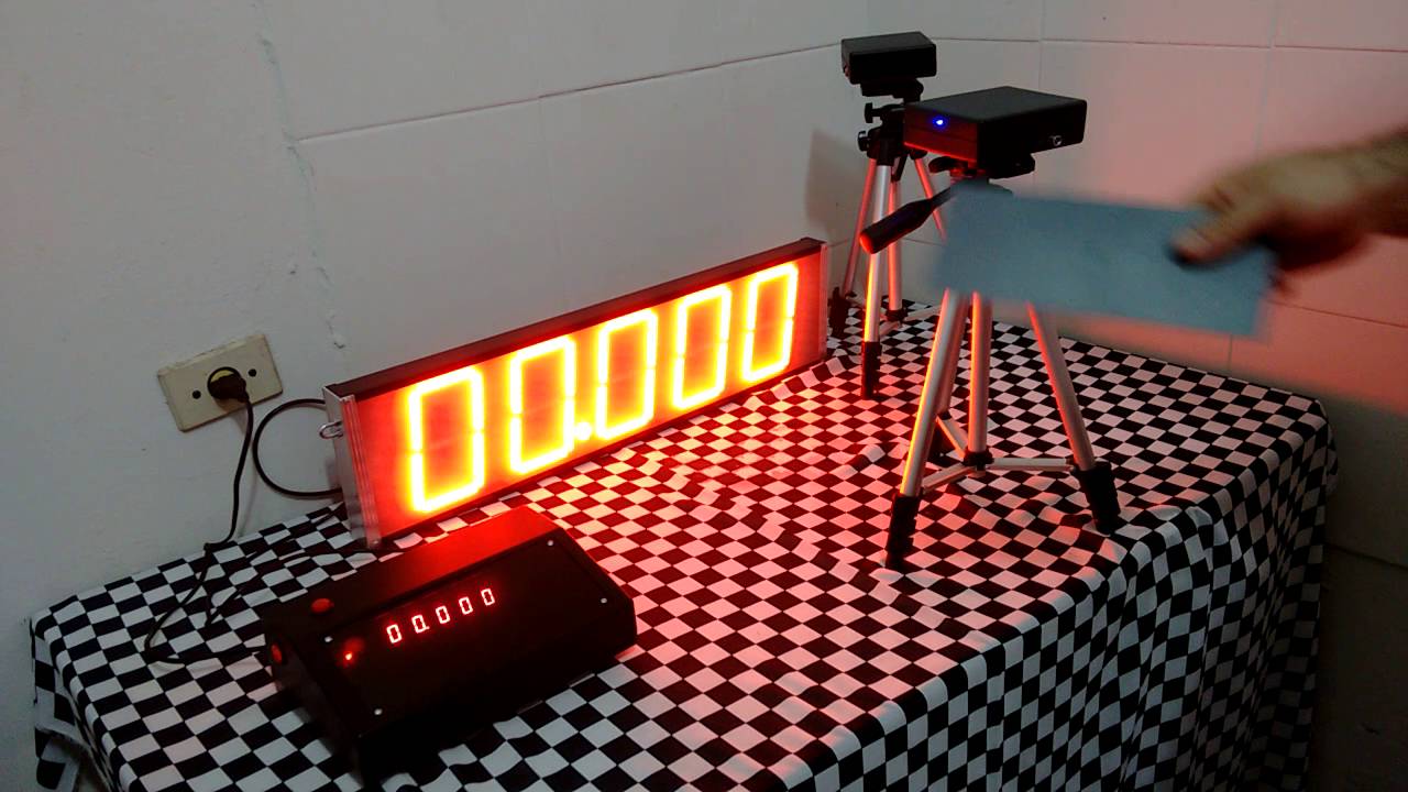 Kit de fotocélulas para cronometragem