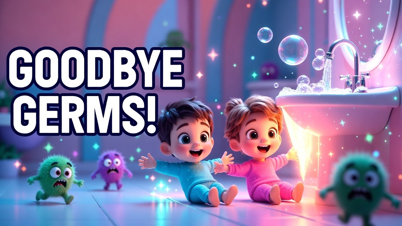 Goodbye Germs Dance I Kids Song I King Nursery Rhymes