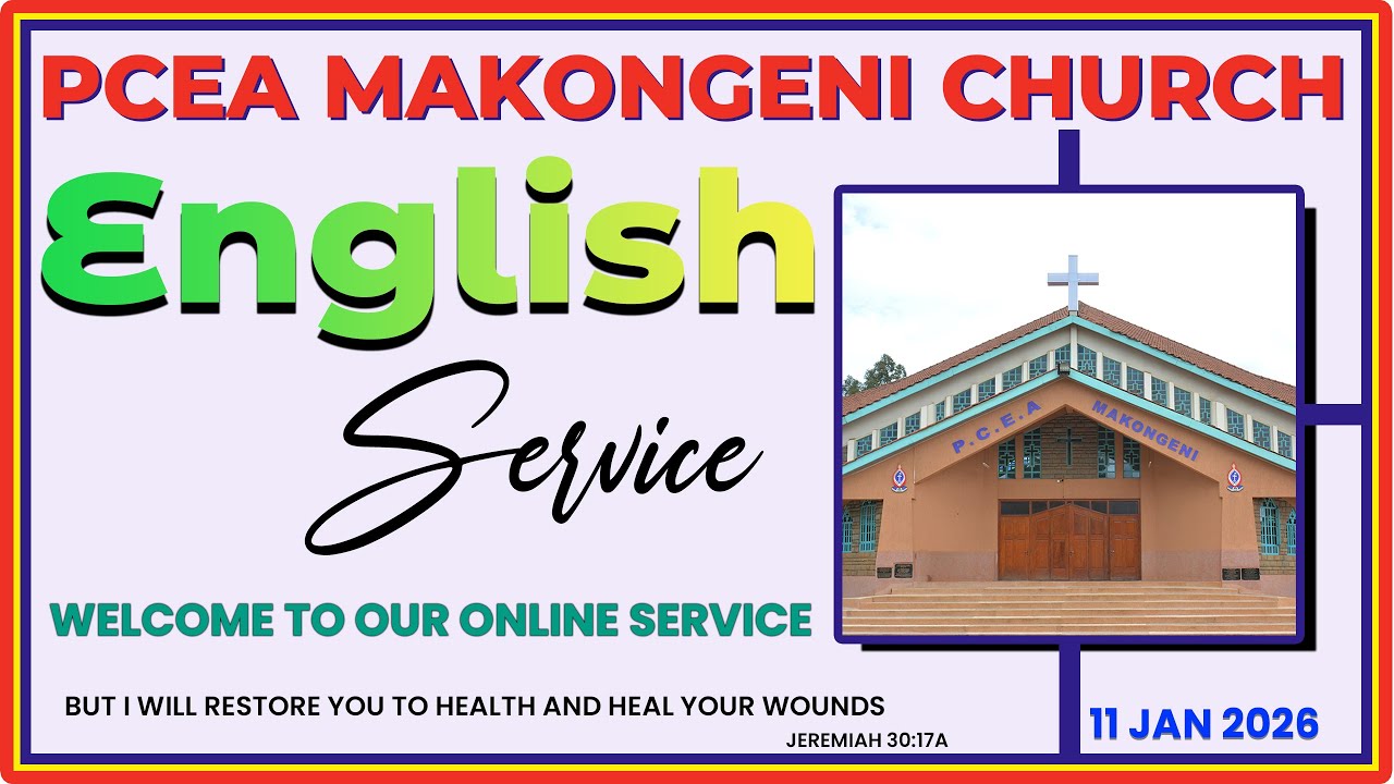 ENGLISH SERVICE | 11 JANUARY 2026