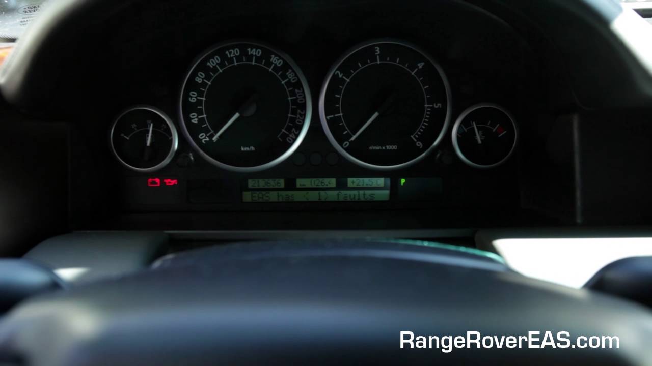 Range Rover L322 EAS ABS RESET TOOL Air Suspesnion Inactive Fix