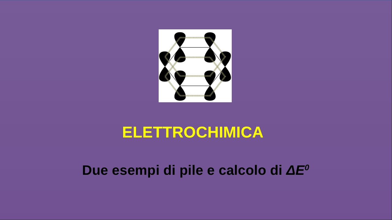 Elettrochimica- 8 (due esempi di pile e calcolo di ΔE0)