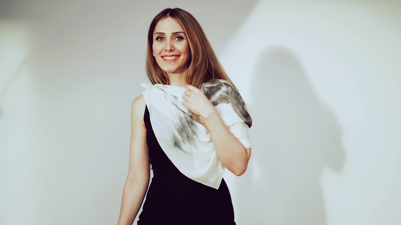 myMareCo 100% Silk Chiffon Scarf