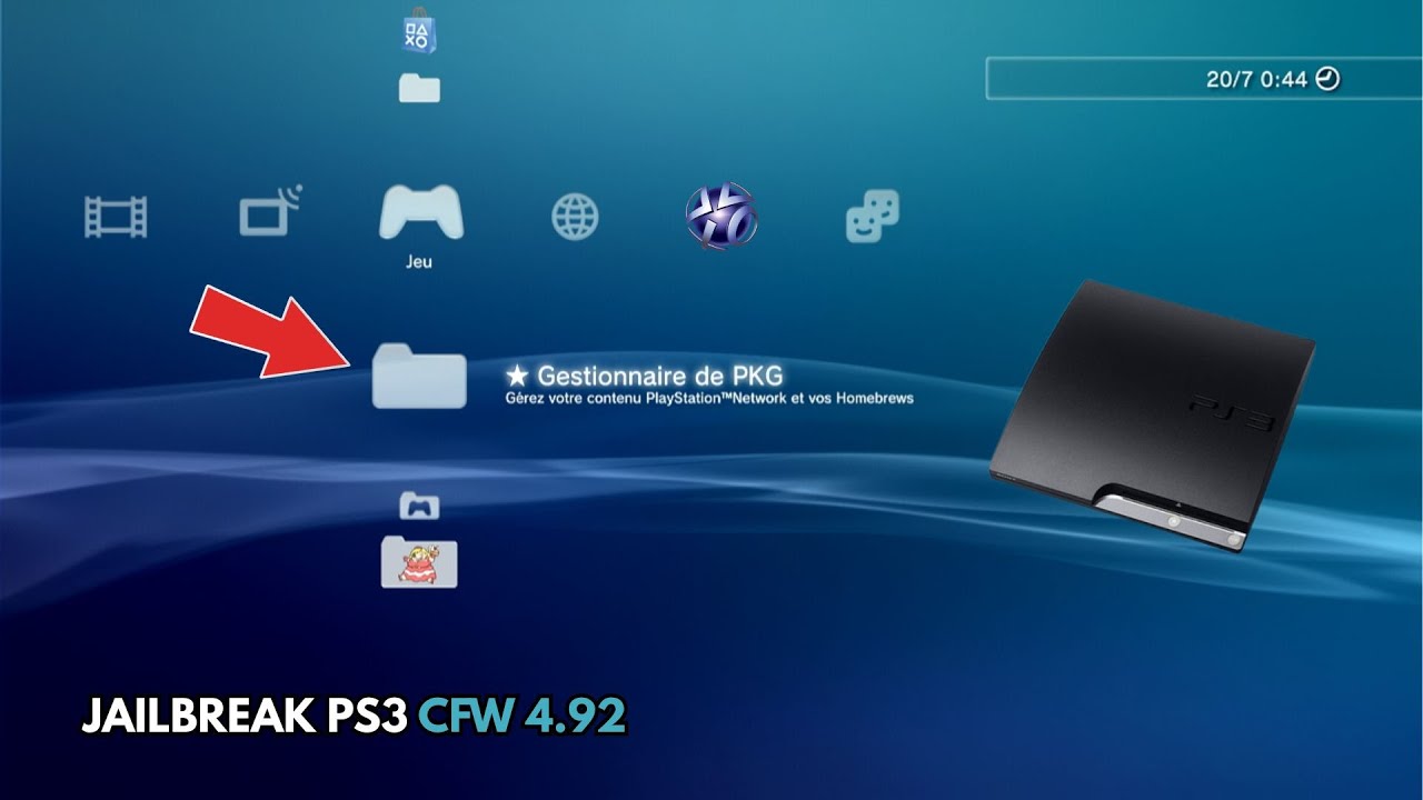 TUTO FR Jailbreak sa PS3 en CFW 4.92 (en 2025)