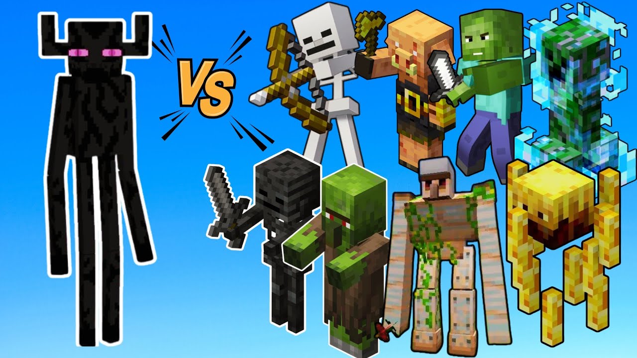 Ender Colossus vs Every Titan Boss – Epic Minecraft Battle of Giants! ⚔️🔥