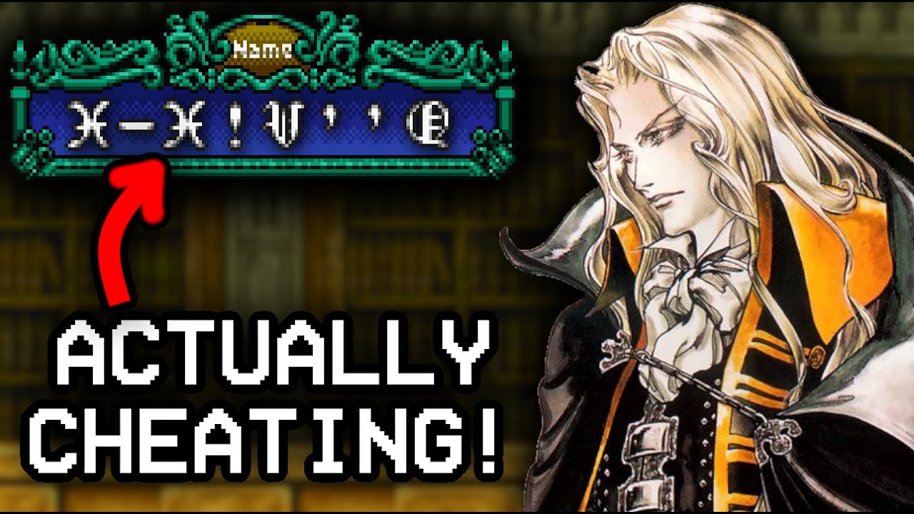 This Cheat Code BREAKS SotN Explained - Luck Mode Speedrun