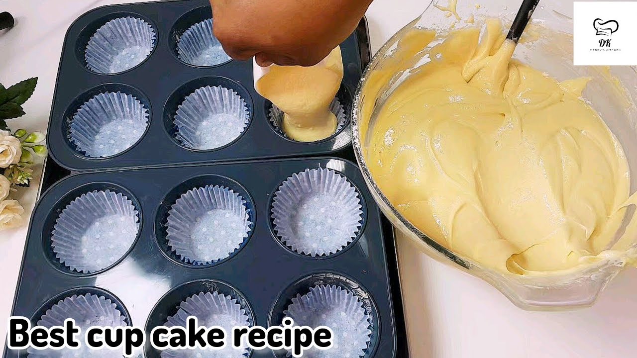 The perfect cupcake recipe || Moist Vanilla cupcakes recipe